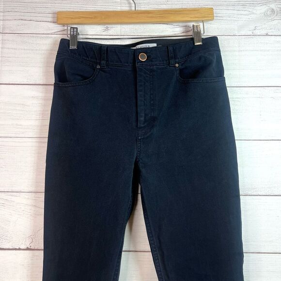 MM Lafleur Sammataro Jean Pants Ankle Stretch Black Minimalist Sz 4 #SMS1BLK - Picture 5 of 12